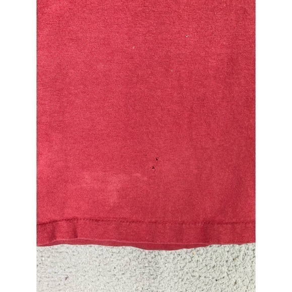 Vintage Denver CO Red Shirt Mens M Distressed Anvil Tag Retro City Tee Top - Picture 11 of 11